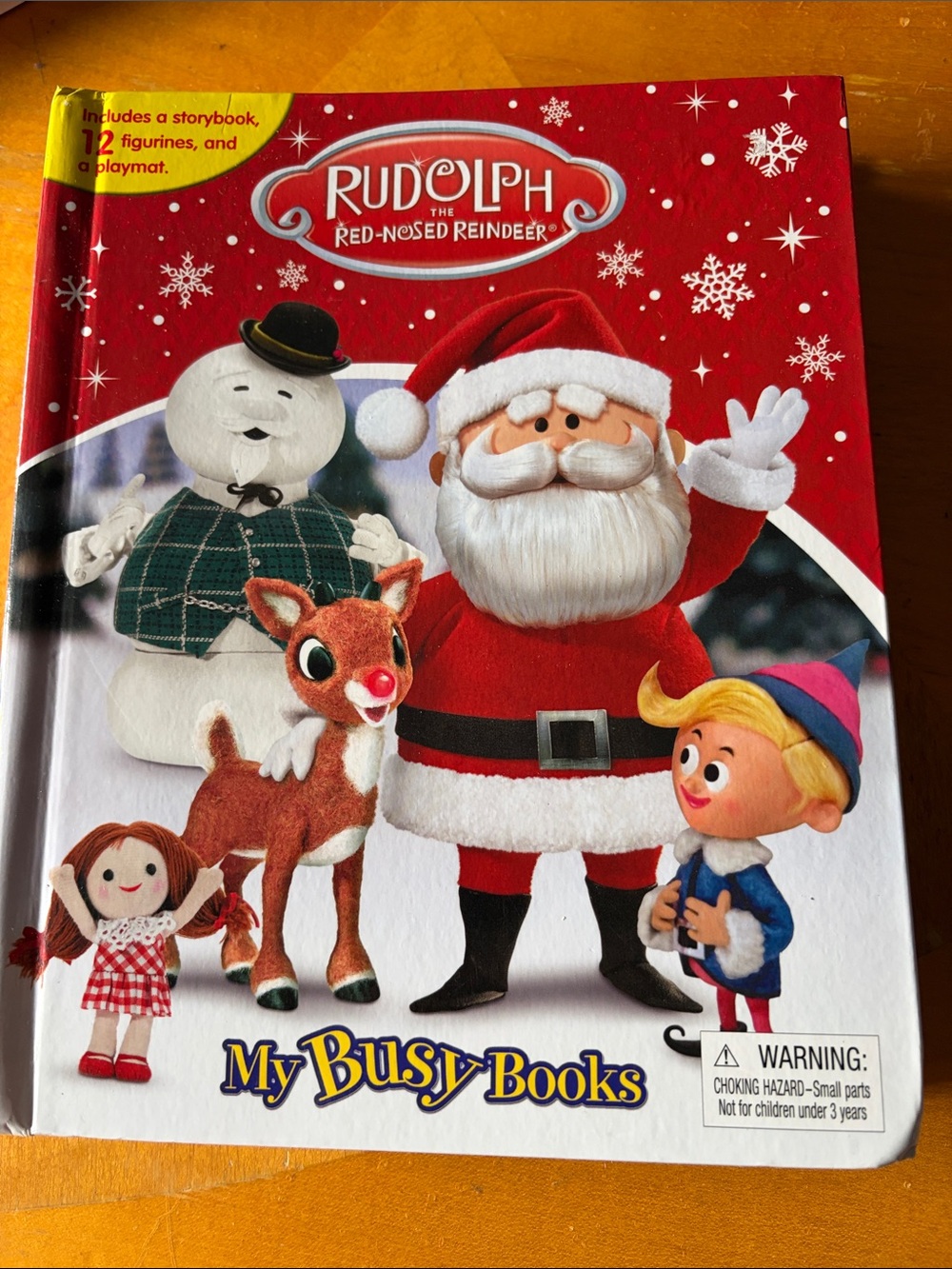 Rudolph My Busy Books - Red Santa Holiday Storybook Set